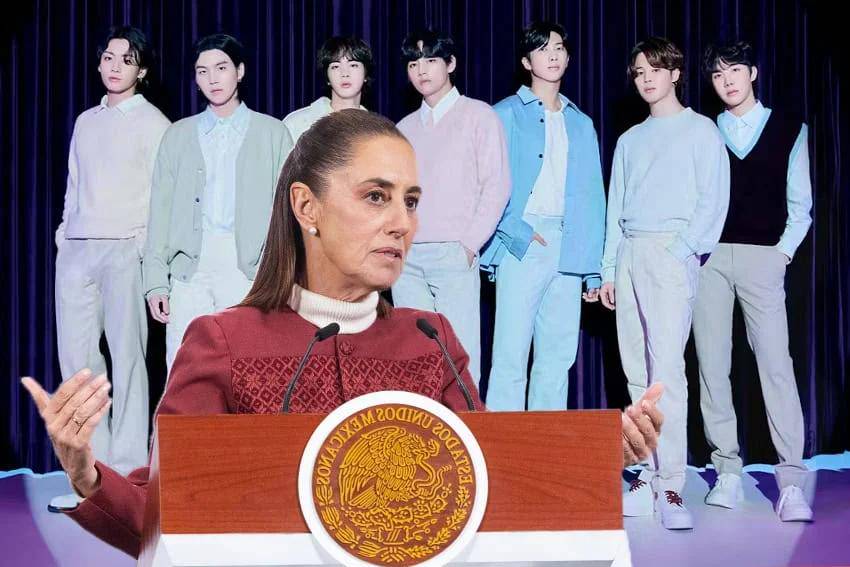 Meksika prezidenti koreyalik hamkasbidan BTS konsertlarini ko‘paytirishni so‘radi